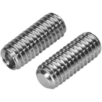 Винт установочный М3х6 DIN 913 с плоским концом нержавеющая сталь А2